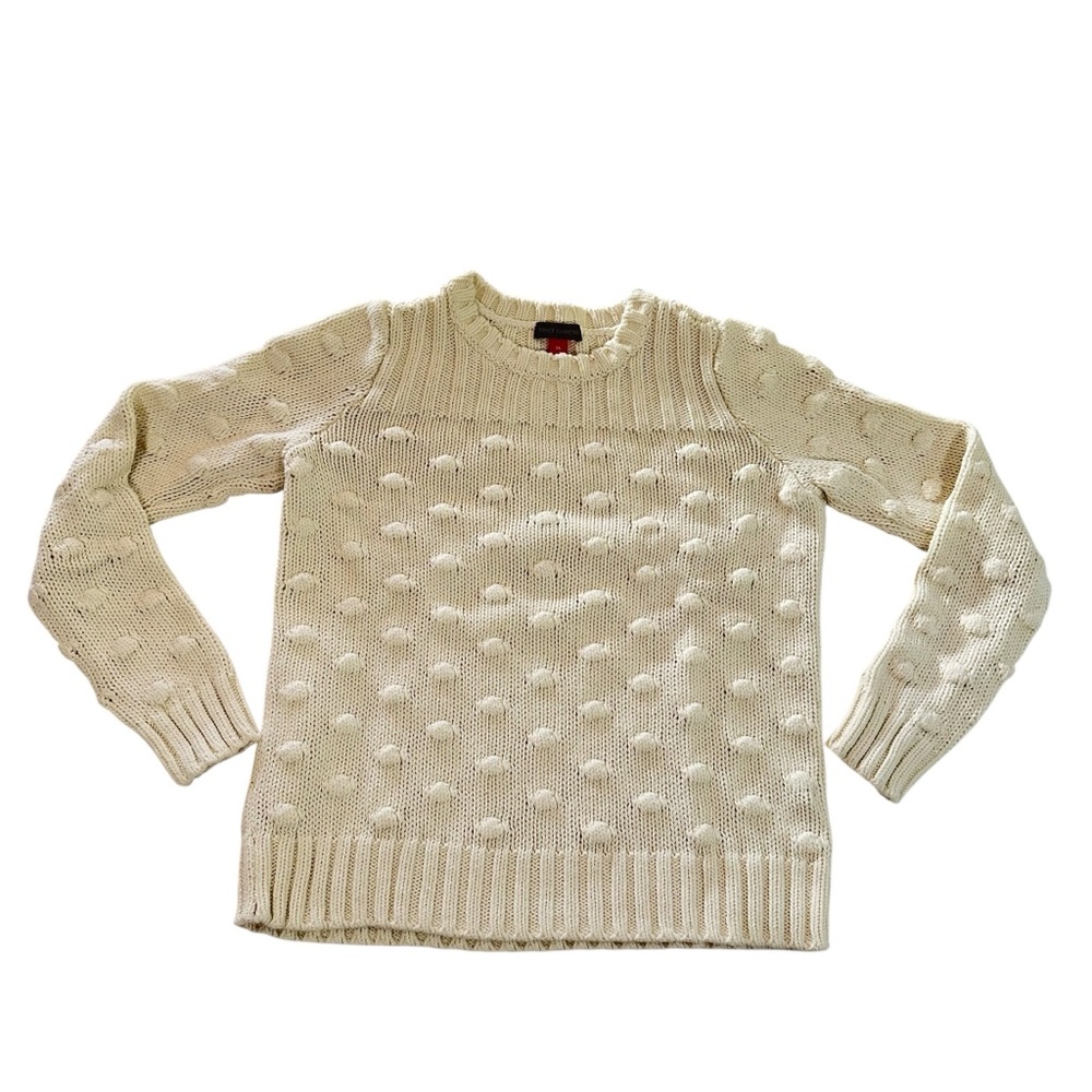 Vince Camulto Popcorn Stitch Dot Knit Sweater - Picture 2 of 6